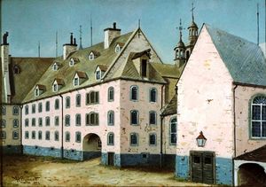 1886년 대학교 건물 그림