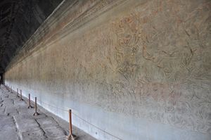 앙코르 와트의 부조 장식