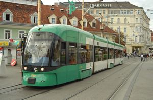 야코미니 광장(Jakominiplatz)의 트램