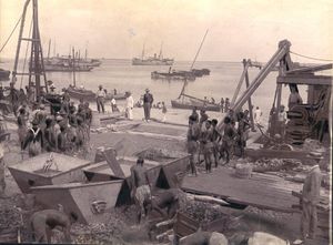 1902년 베이라 항구