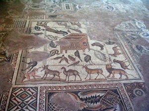 미시스 모자이크 박물관의 모자이크 (현재 아다나 고고학 박물관 소장)