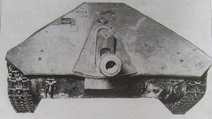 루마니아의 마르샬 구축전차 초기 프로토타입. T-60 섀시를 기반으로 제작되었다.