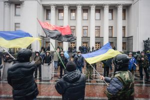 2014년 2월 22일 의회 밖 친혁명 시위대