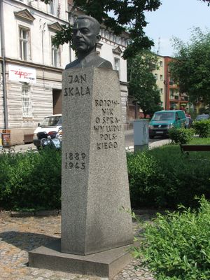 나미수프(Namysłów)에 있는 얀 스칼라(Jan Skala)의 기념비