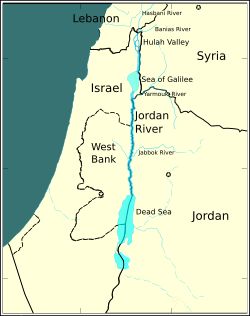 사해와 갈릴리 호수의 관계