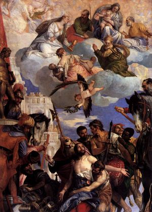 성 게오르기우스의 순교, 파올로 베로네세(Paolo Veronese) 작, 1564년