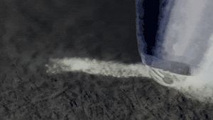 볼펜에서 볼의 움직임