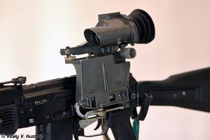 AK-74 및 기타 소화기용 USP-1(1P29) 유니버설 조준경