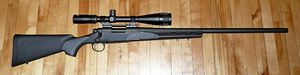 Tascot 조준경이 장착된 Remington 700 SPS Varmint