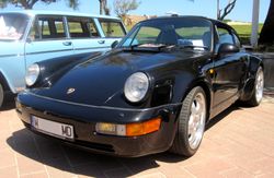 포르쉐 964 터보 정측면