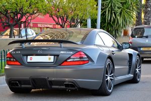 메르세데스-벤츠 SL65 AMG 블랙 시리즈 정측면