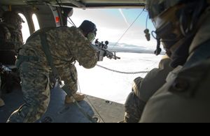 항공 플랫폼 사격 훈련