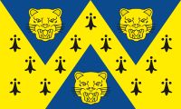 1896년에 부여된 문장에 기반한 슈롭셔주 기