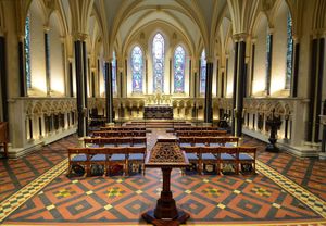 더블린 세인트 패트릭 대성당(St Patrick's Cathedral, Dublin)의 레이디 채플(Lady Chapel)