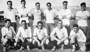 첫 리그 우승을 차지한 1921년 팀