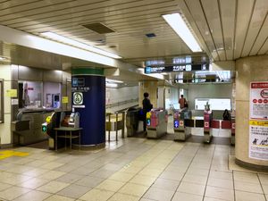 2018년 10월의 개찰구