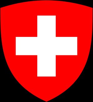 스위스 문장, CMYK, 16진수 및 RGB 색상에 해당한다.