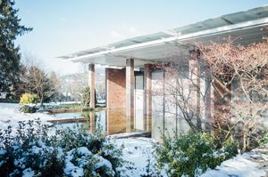 렌조 피아노가 설계한 리헨에 위치한 베일러 재단(Fondation Beyeler)