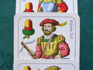 텔 패턴 트럼프 카드에 묘사된 빌헬름 텔