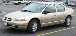 1996년형 닷지 스트라투스의 캡 포워드 디자인