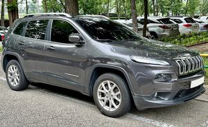 지프 체로키 정측면