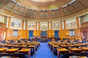 매사추세츠 주 의사당(Massachusetts State House)에 있는 매사추세츠 하원(Massachusetts House of Representatives) 회의장