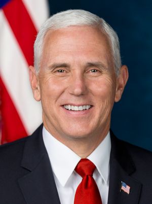 마이크 펜스, 제48대 미국 부통령이자 제50대 인디애나 주지사