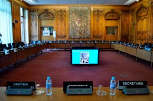 라 뮈에트 샤토의 회의실