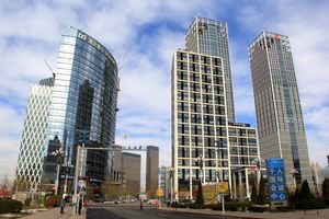 다롄상품거래소 본사가 있는 싱하이 CBD