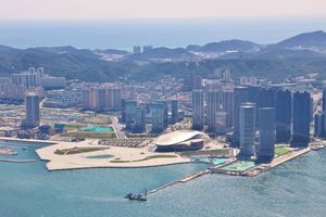 다롄국제회의센터가 있는 둥강 CBD