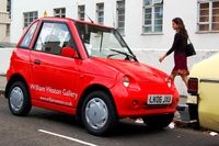 2008년에 "REVAi" 또는 "G-Wiz"의 이름으로 판매된 가장 일반적인 전기 자동차