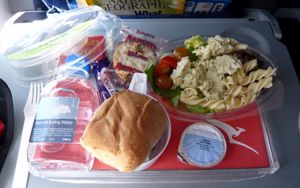 기내식의 예(점심식사)