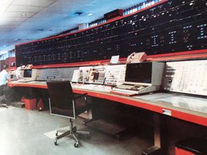 1980년대부터 2012년까지 쓰였던 기존 지하철 관제소