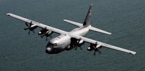 53 기상정찰비행대대의 WC-130J 허큘리스