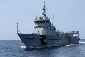 케냐 해안경비대(KCGS)가 사용하는 해상 순찰선 MV 도리아