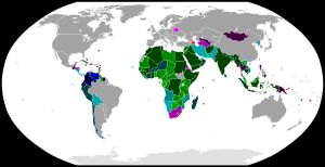 가입 연도별 비동맹 운동 회원국