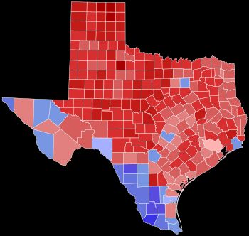 2012년 카운티별 최종 결과: