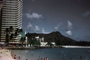 1963년 6월 와이키키 해변