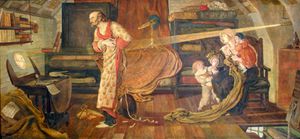 윌리엄 크래브트리(William Crabtree)의 관측 모습을 묘사한 그림