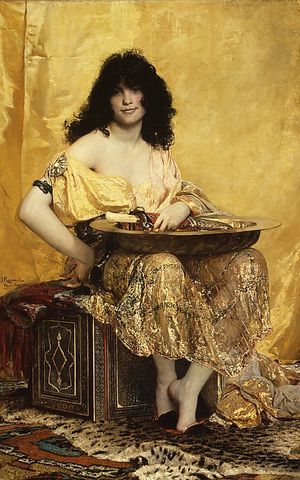 앙리 르느와르(Henri Regnault)의 살로메(Salomé), 1870년