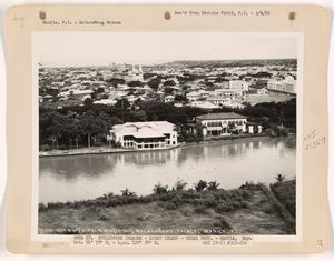 말라카냥궁 항공 사진, 1932