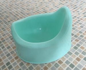 간단한 플라스틱 아기용 요강