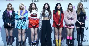 2017년 1월 17일 'Crystyle' 미니앨범 쇼케이스에서의 CLC