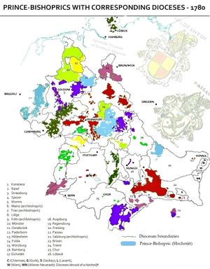 1780년 신성 로마 제국의 교회 영토