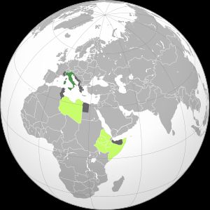 1942년 이탈리아 왕국의 최대 영토