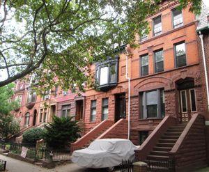 브루클린 크라운 하이츠 북부 역사 지구의 열주택