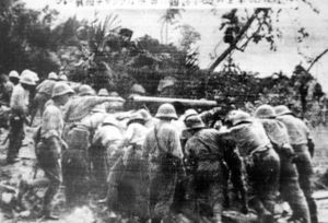 1941년 말레이아에 상륙한 일본군