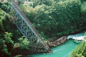 유명한 다리, 네레트바 전투의 초점