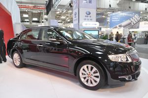 창춘시 FAW(일汽)에서 생산된 홍치 H7이 2012 하노버 메세에서 전시됨