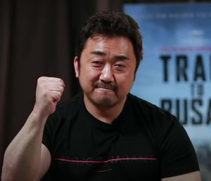 2016년 칸 영화제에서의 마동석